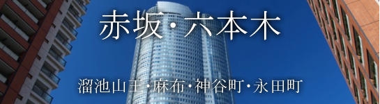 赤坂・六本木・溜池山王・麻布・神谷町・永田町